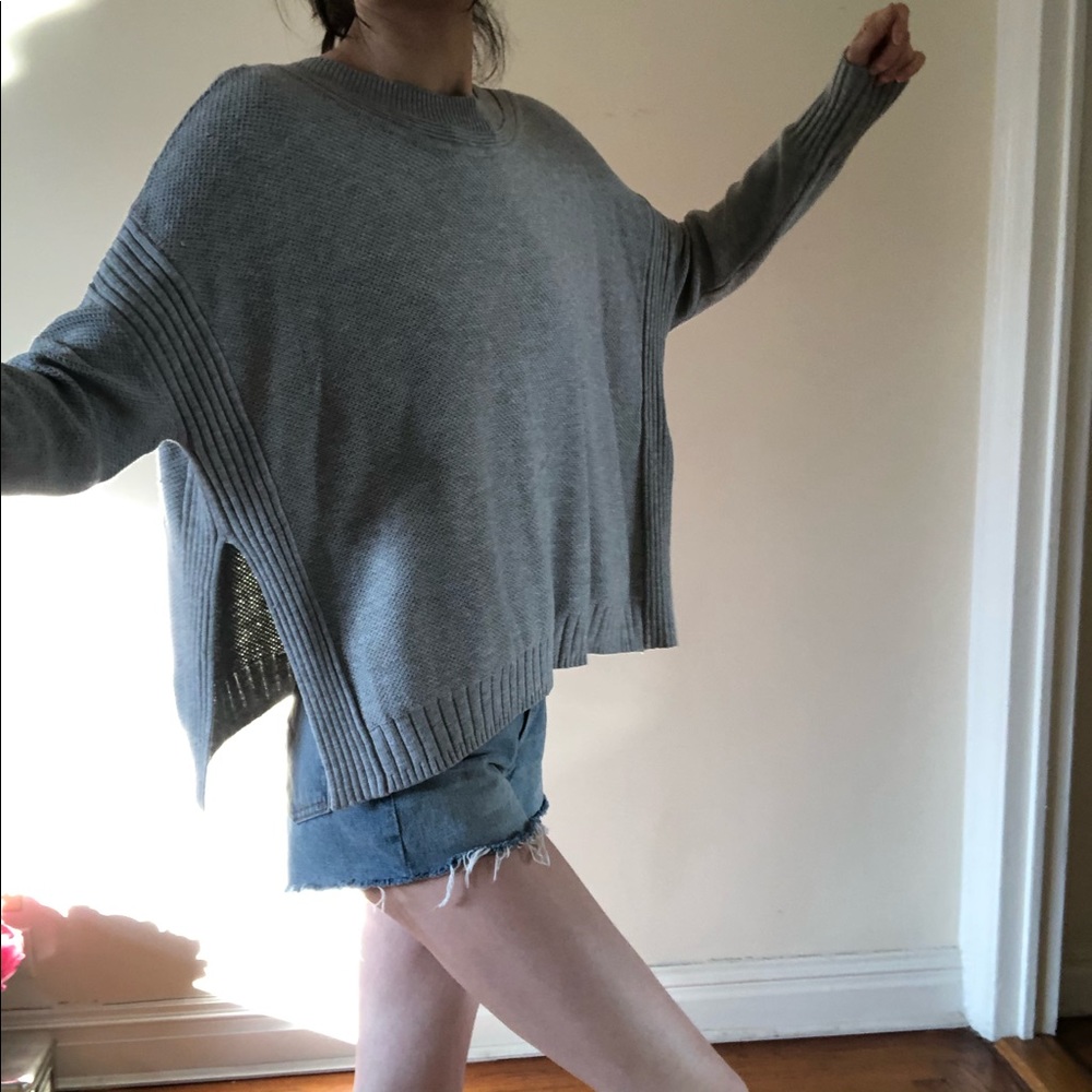 Gray Italian yarn sweater